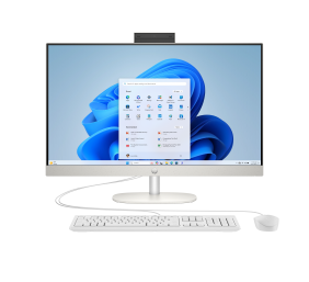HP 27 AiO 27-cr0067ny Kompiuteris 27'' FHD IPS i7-1355U 16GB 512GB SSD FreeDos, Shell White